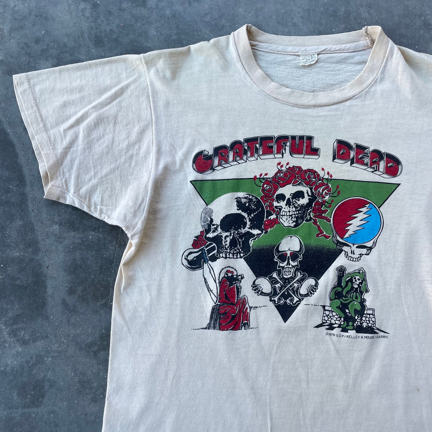 1979 Grateful Dead Band T-shirt