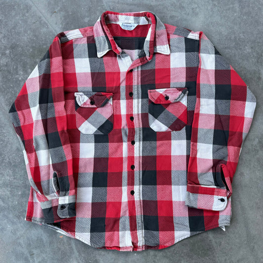 Frostproof Red Plaid Cotton Flannel