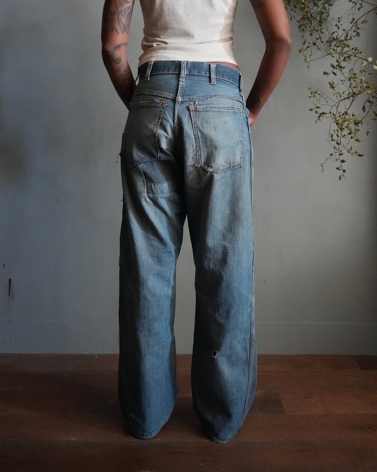 50s Oshkosh Farm Repaired Jeans