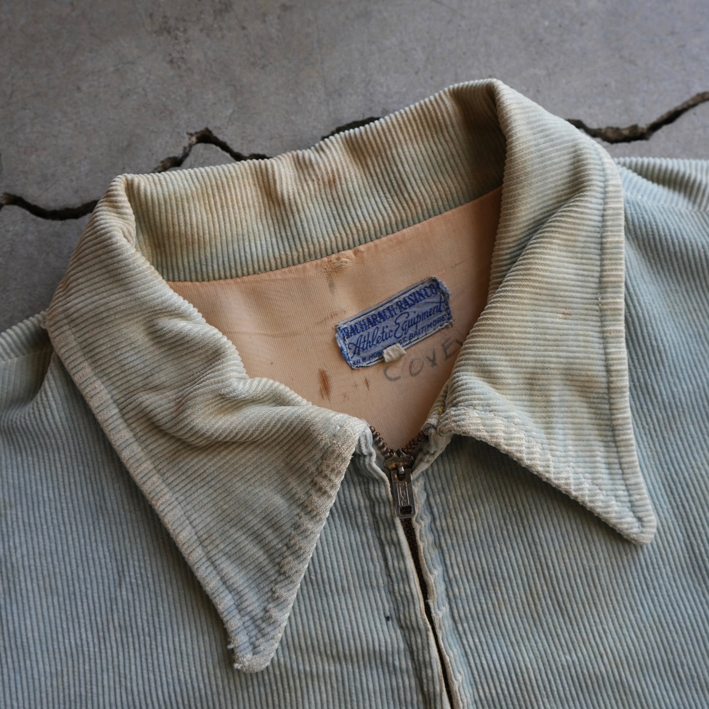50s two tone corduroy jacket