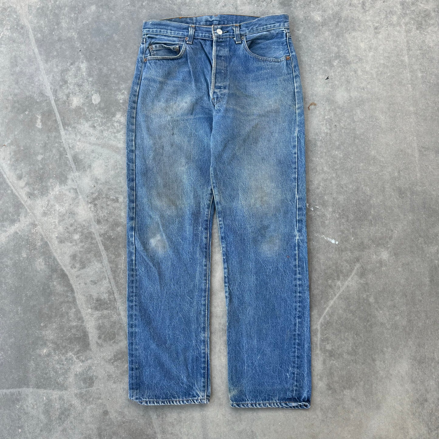 80’s Levi’s 501 Button Fly Denim Jeans