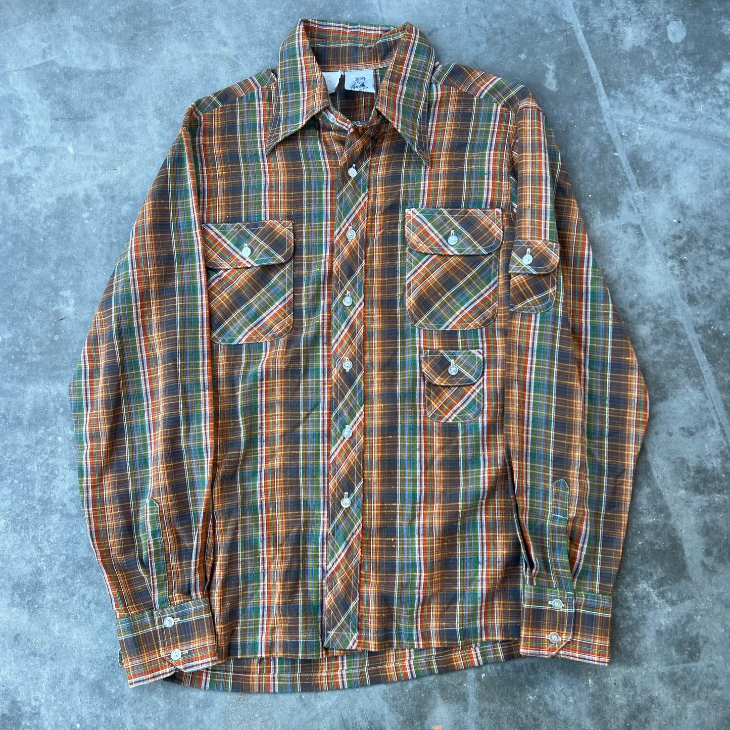 70s kennington button up