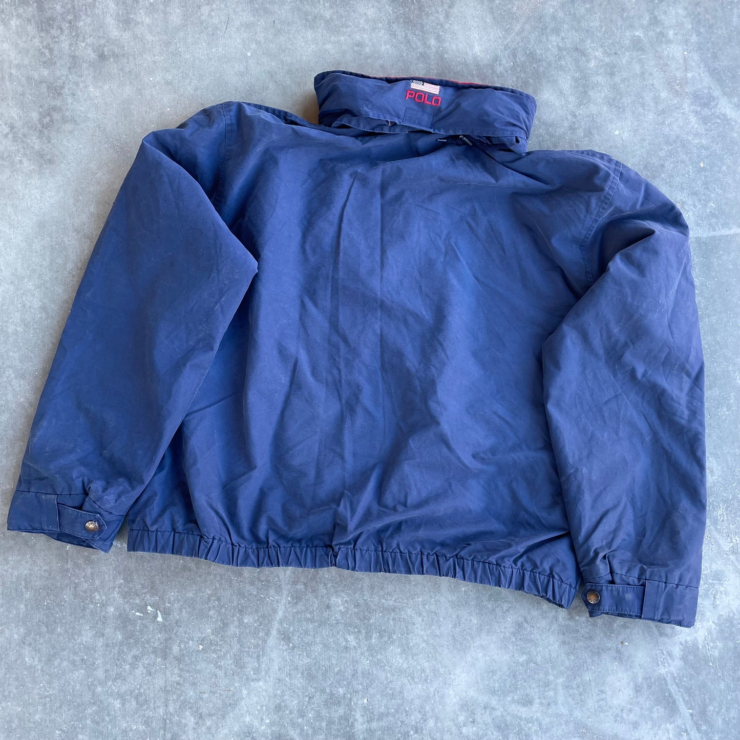 90’s Polo Fleece Lined Zip Up Jacket