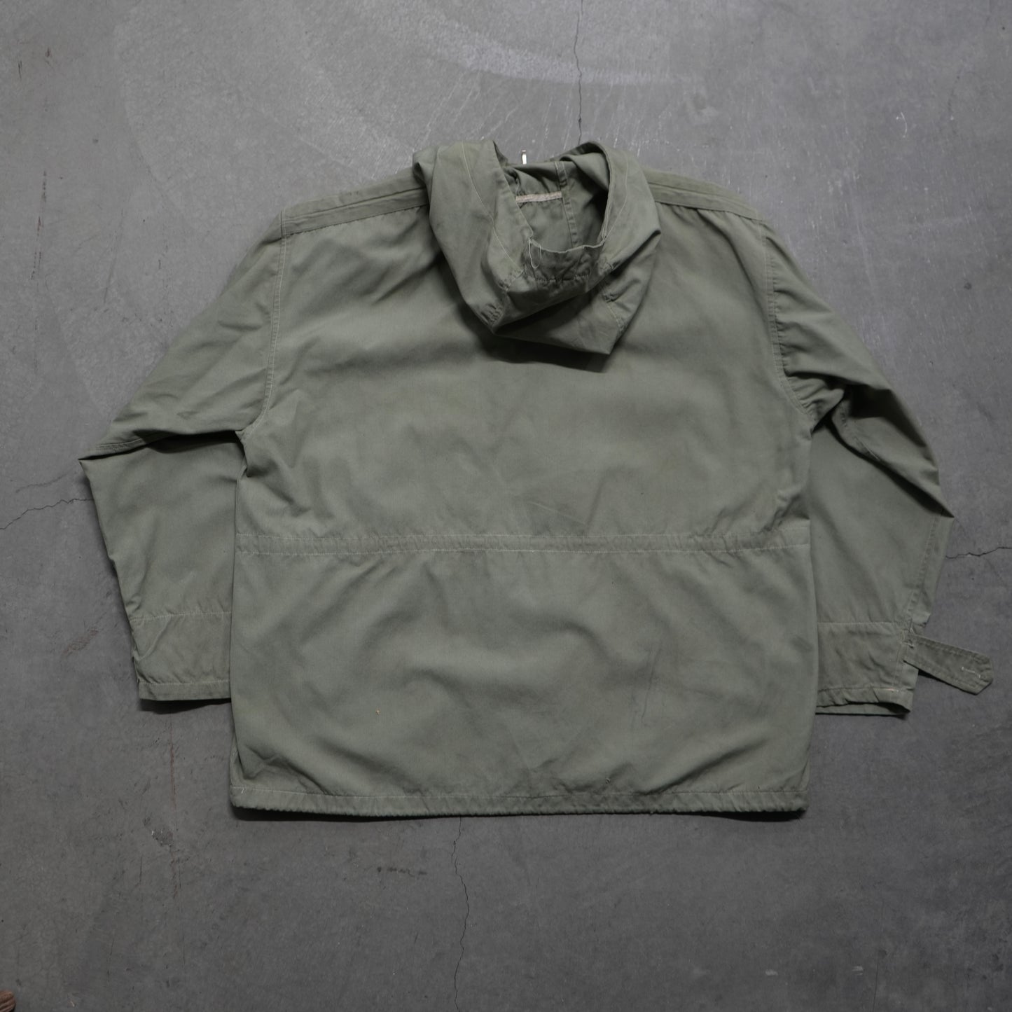 60s sage green anorak