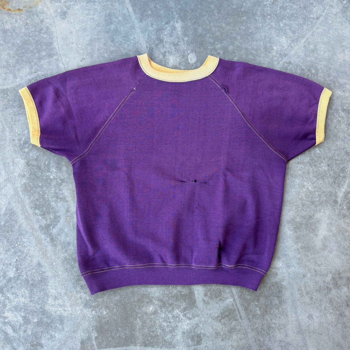 70s short sleeve sweat