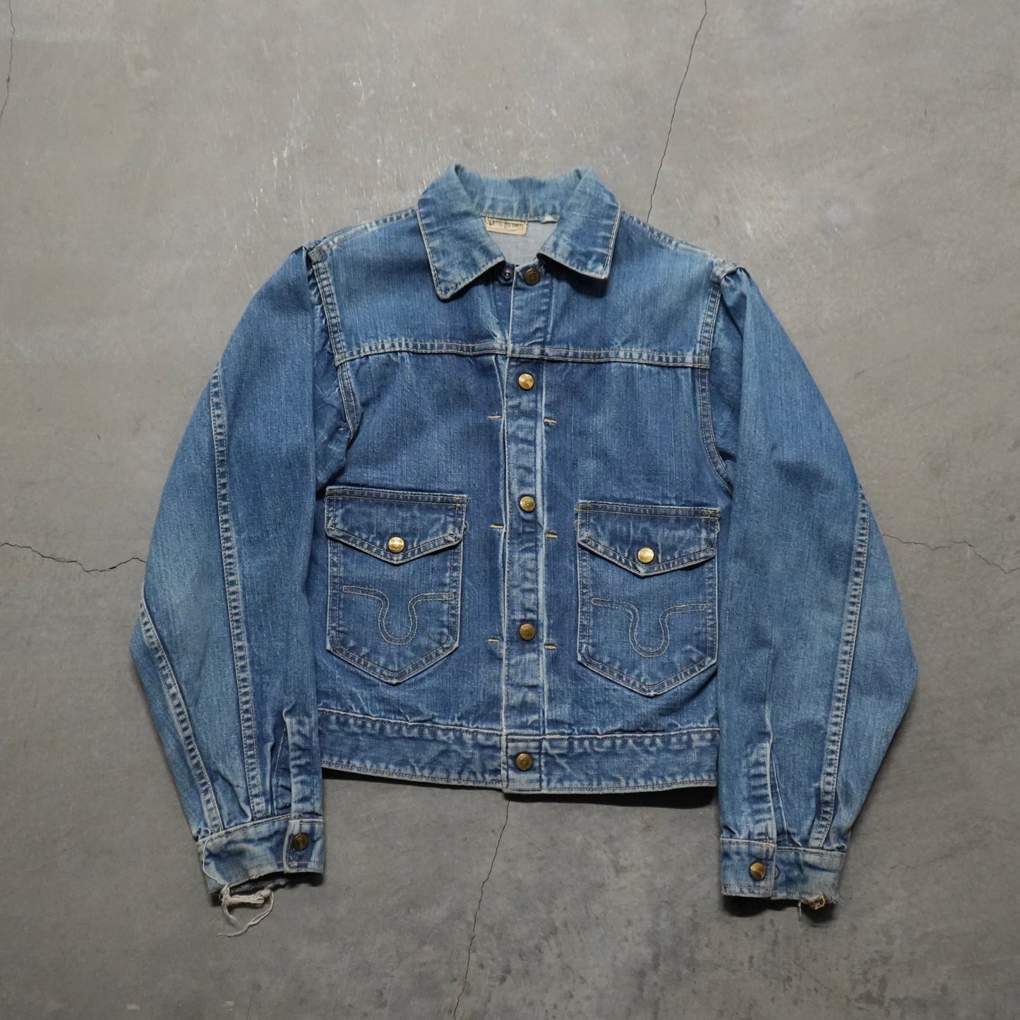 50s big smith buckaroo denim jacket