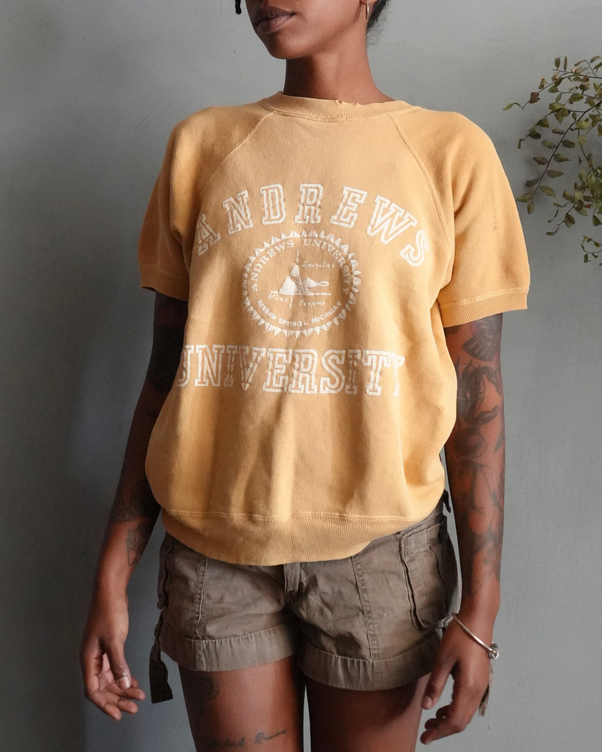 60s Faded Yellow Sweat