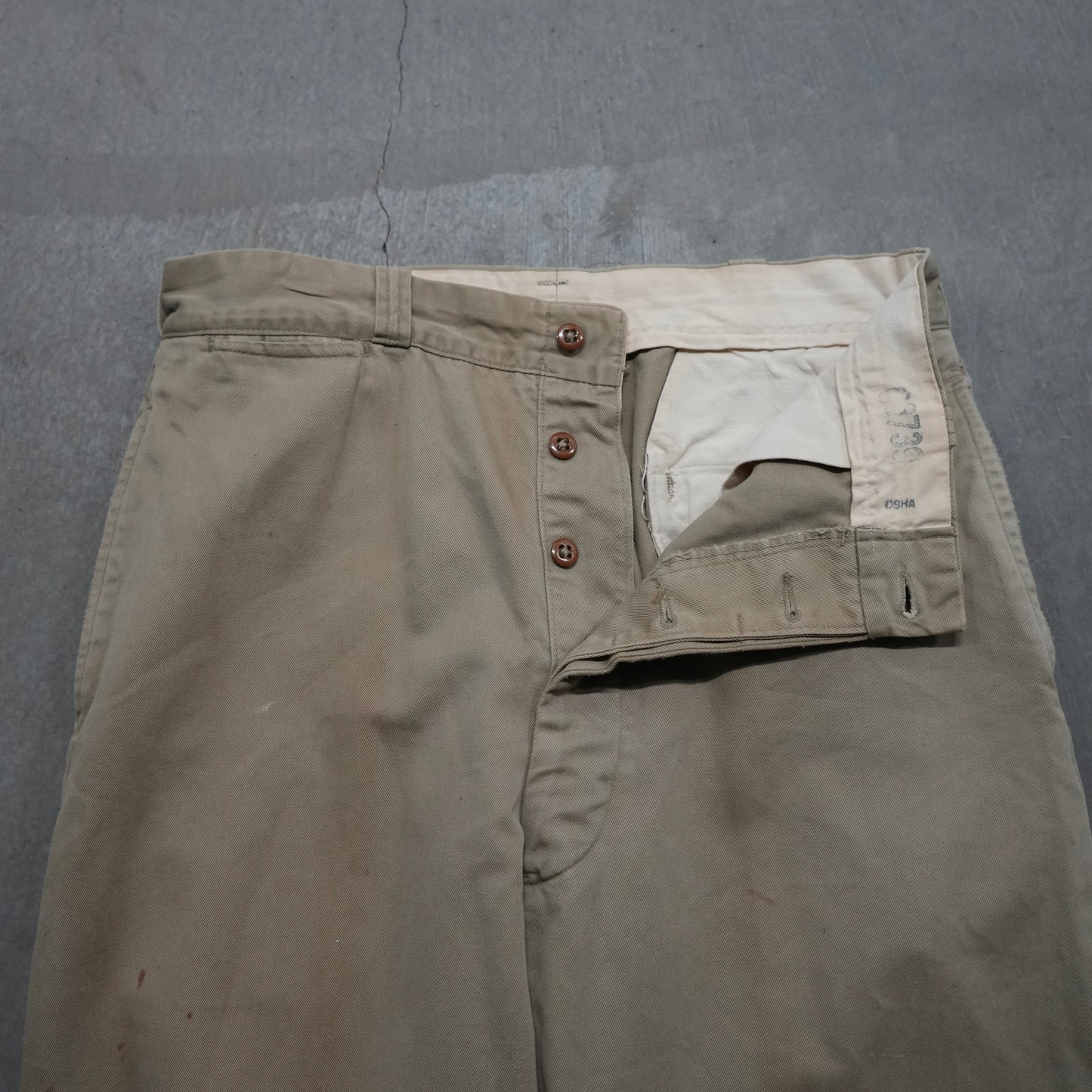 40s military chinos