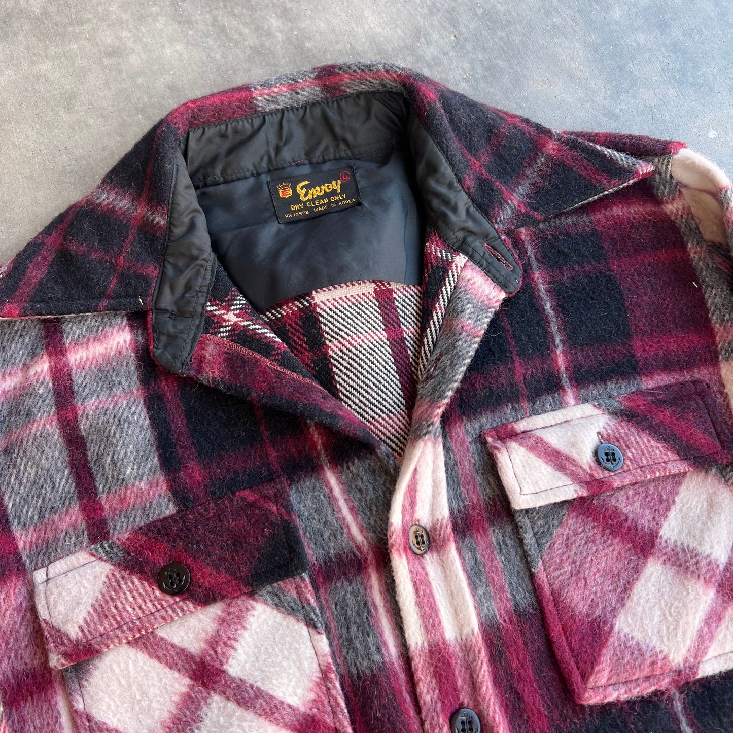 70s envoy flannel