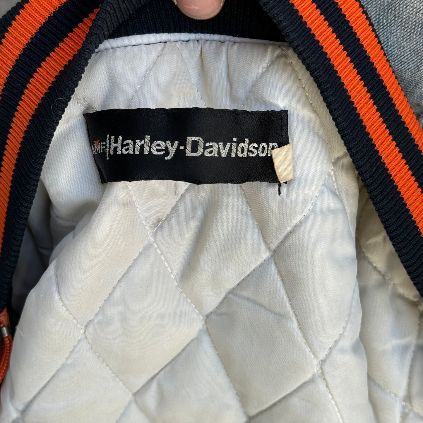 Harley Davidson Satin Bomber Jacket