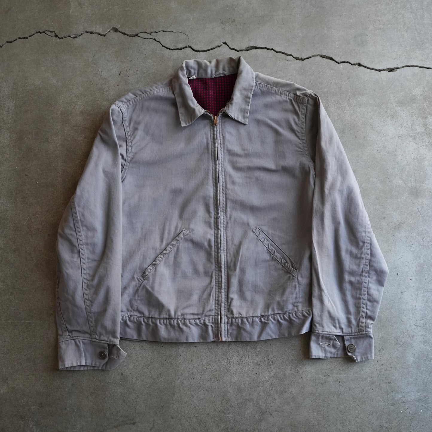 50s cropped cotton jacket