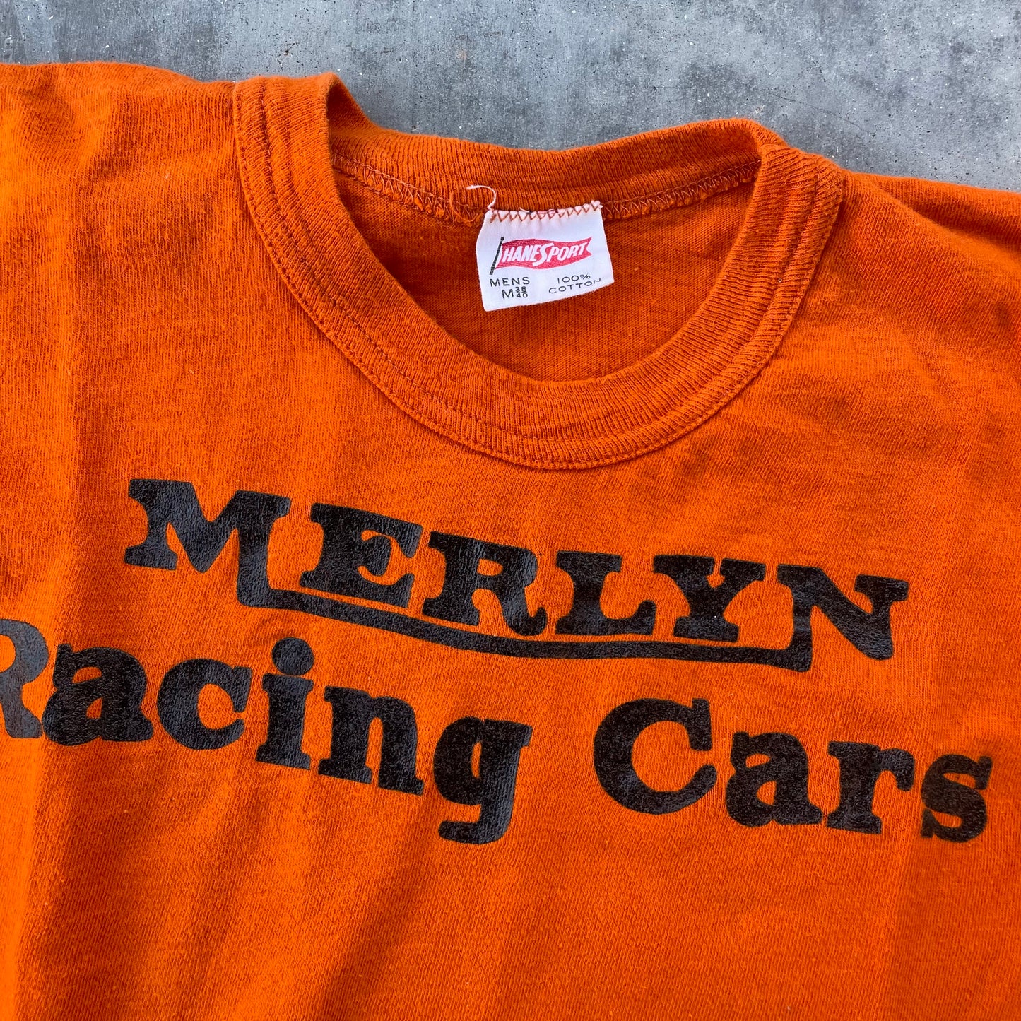 60s HanesSport Merlyn Racing Cars T-shirt