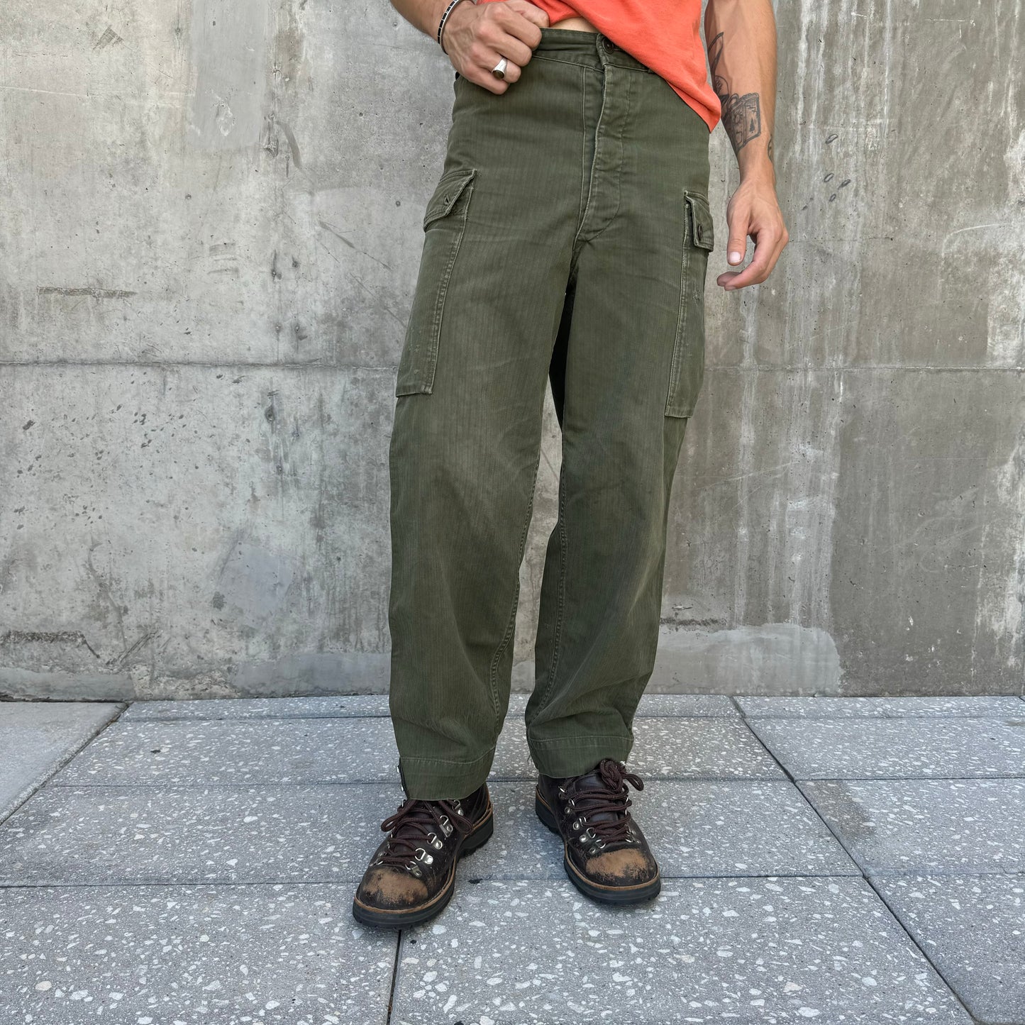 60s military cargo pants