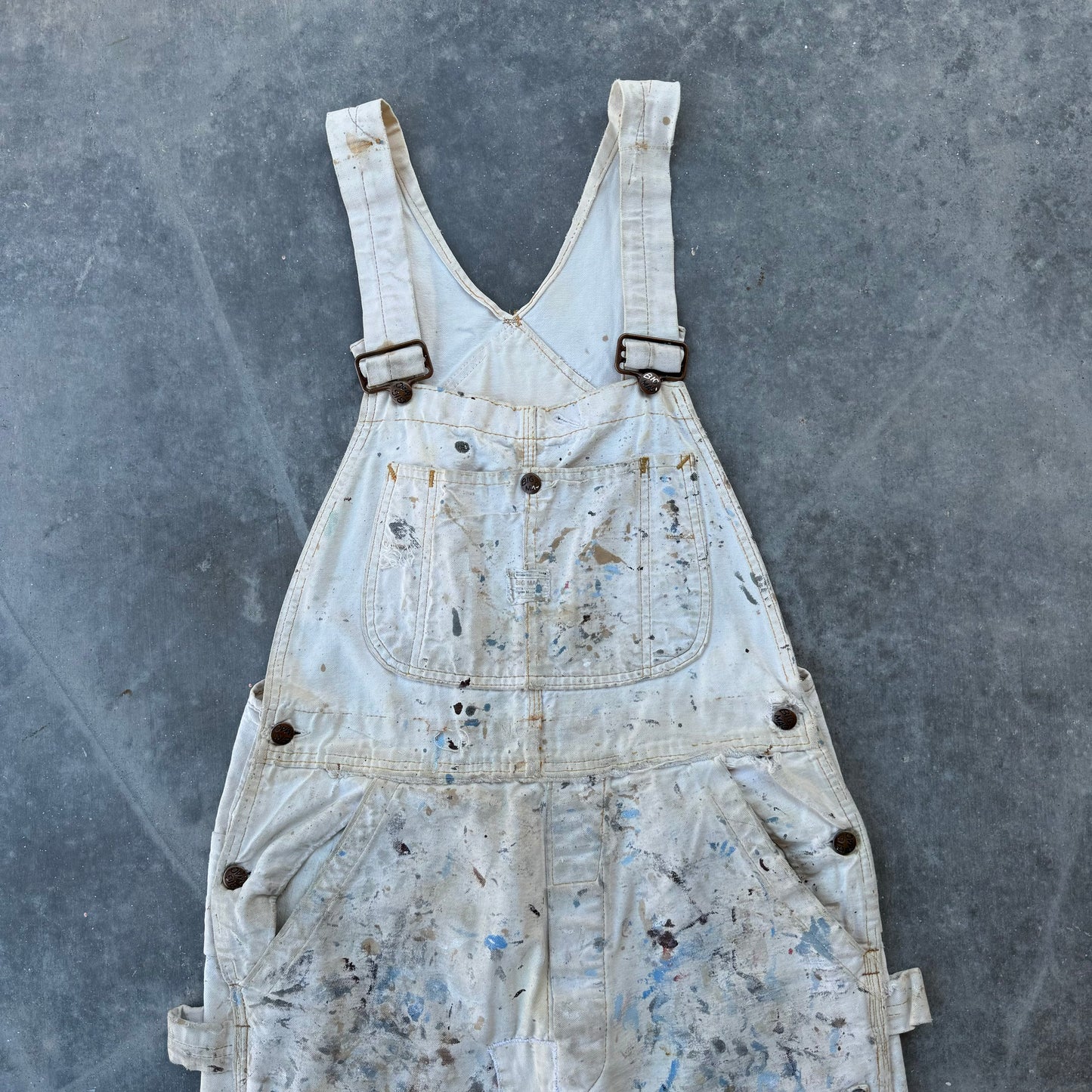 50s big mac painted overalls