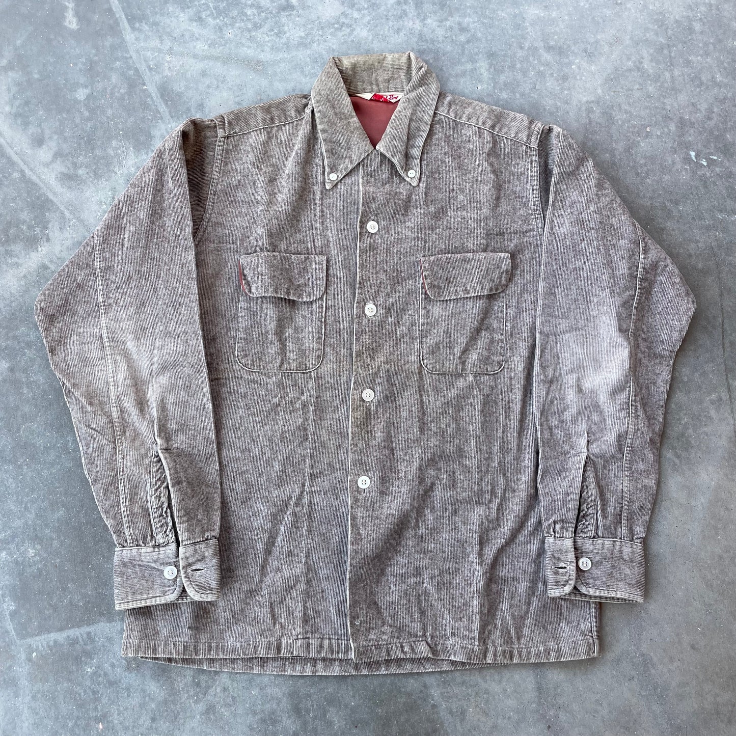 50’s/60’s Corduroy Button Up Shirt