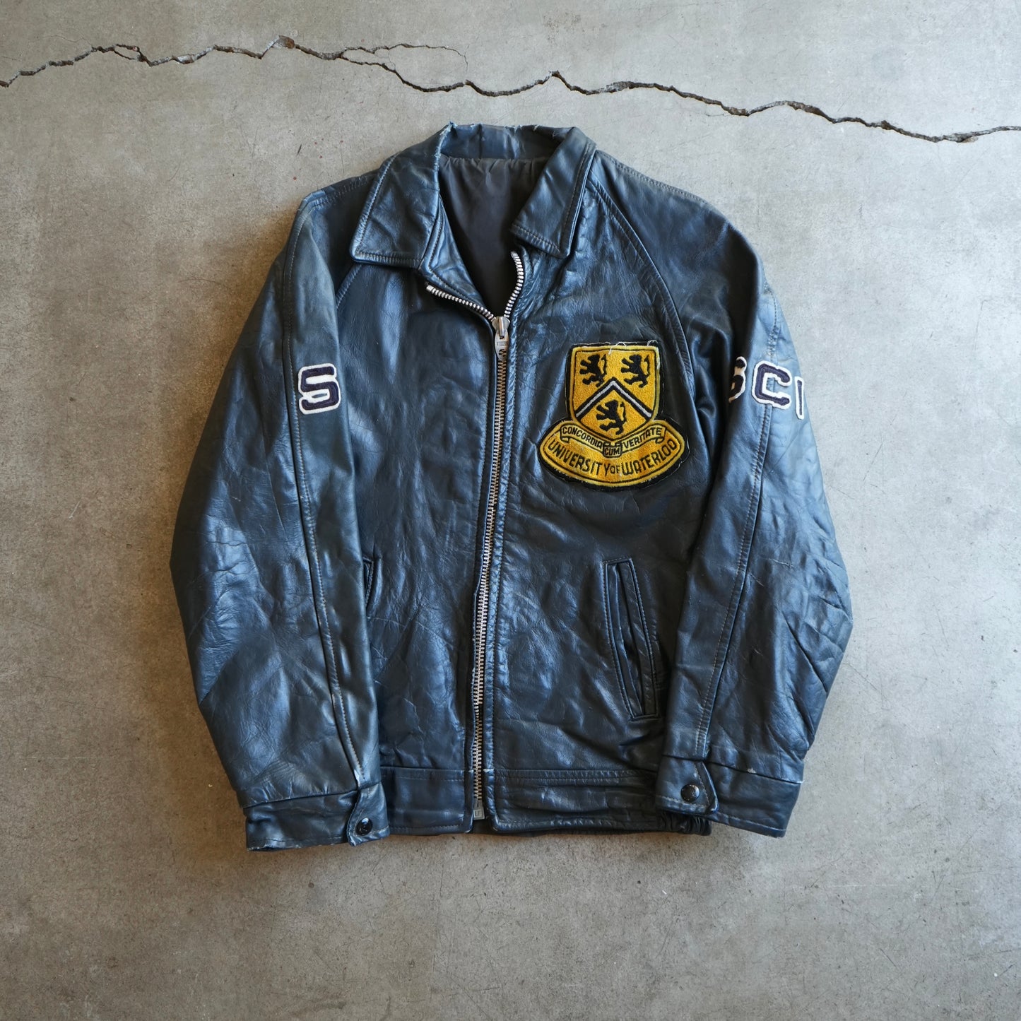 50s waterloo leather jacket