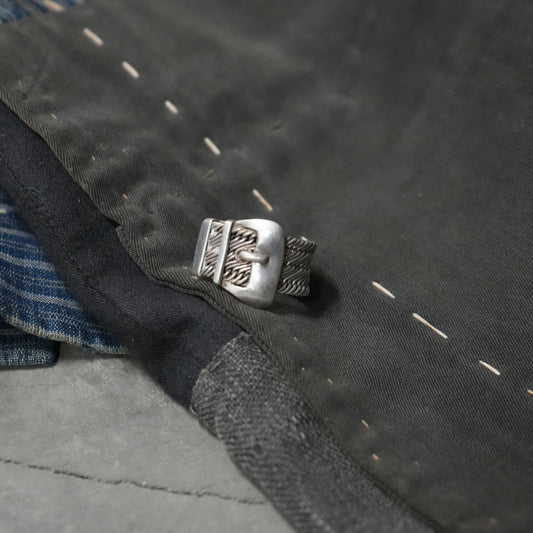925 silver belt ring