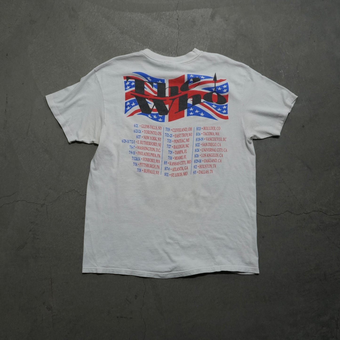 80s the who tee