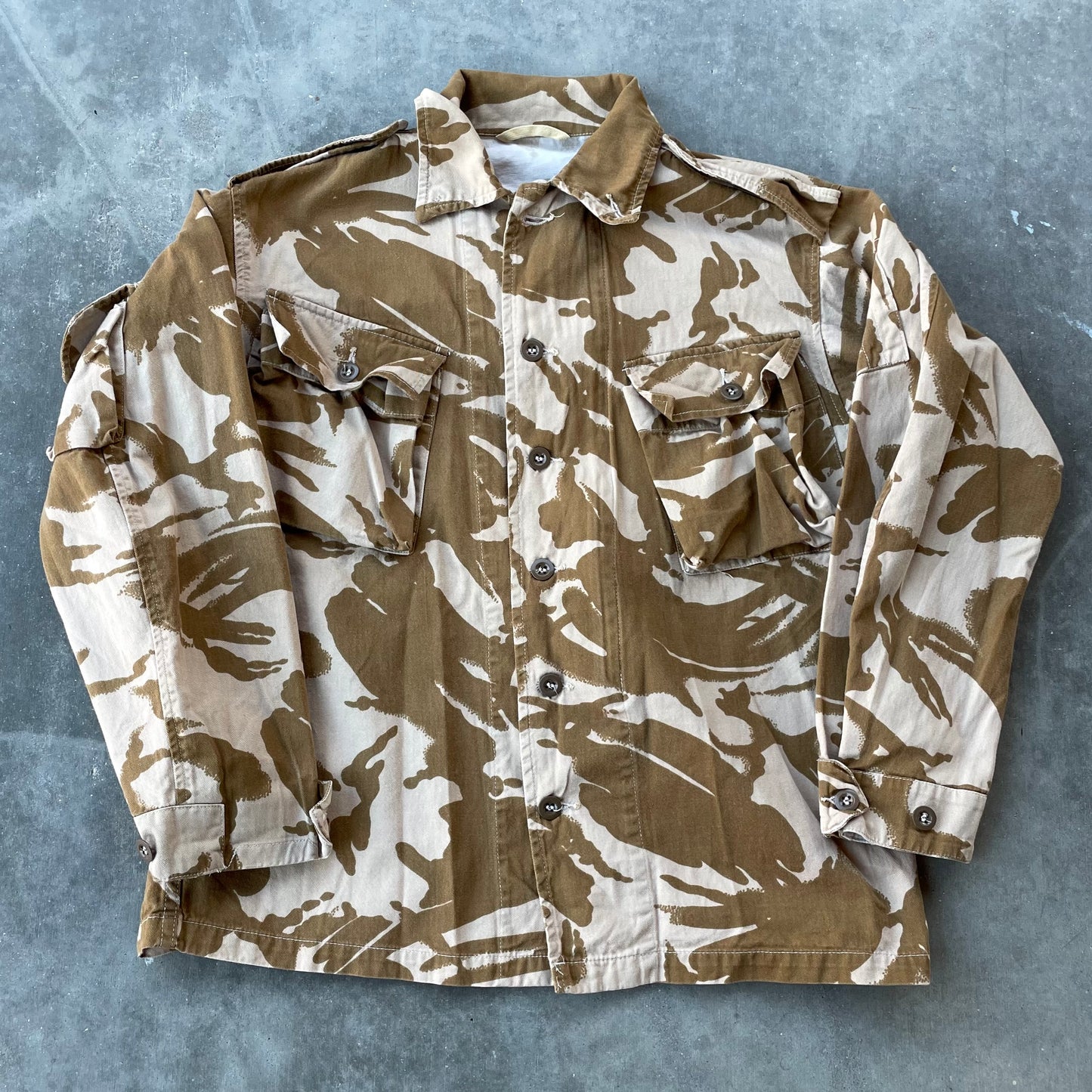 British Army Desert Camouflage Combat Jacket