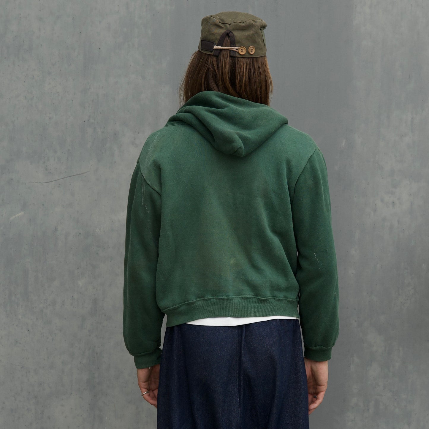60s mayo spruce thermal lined zip up