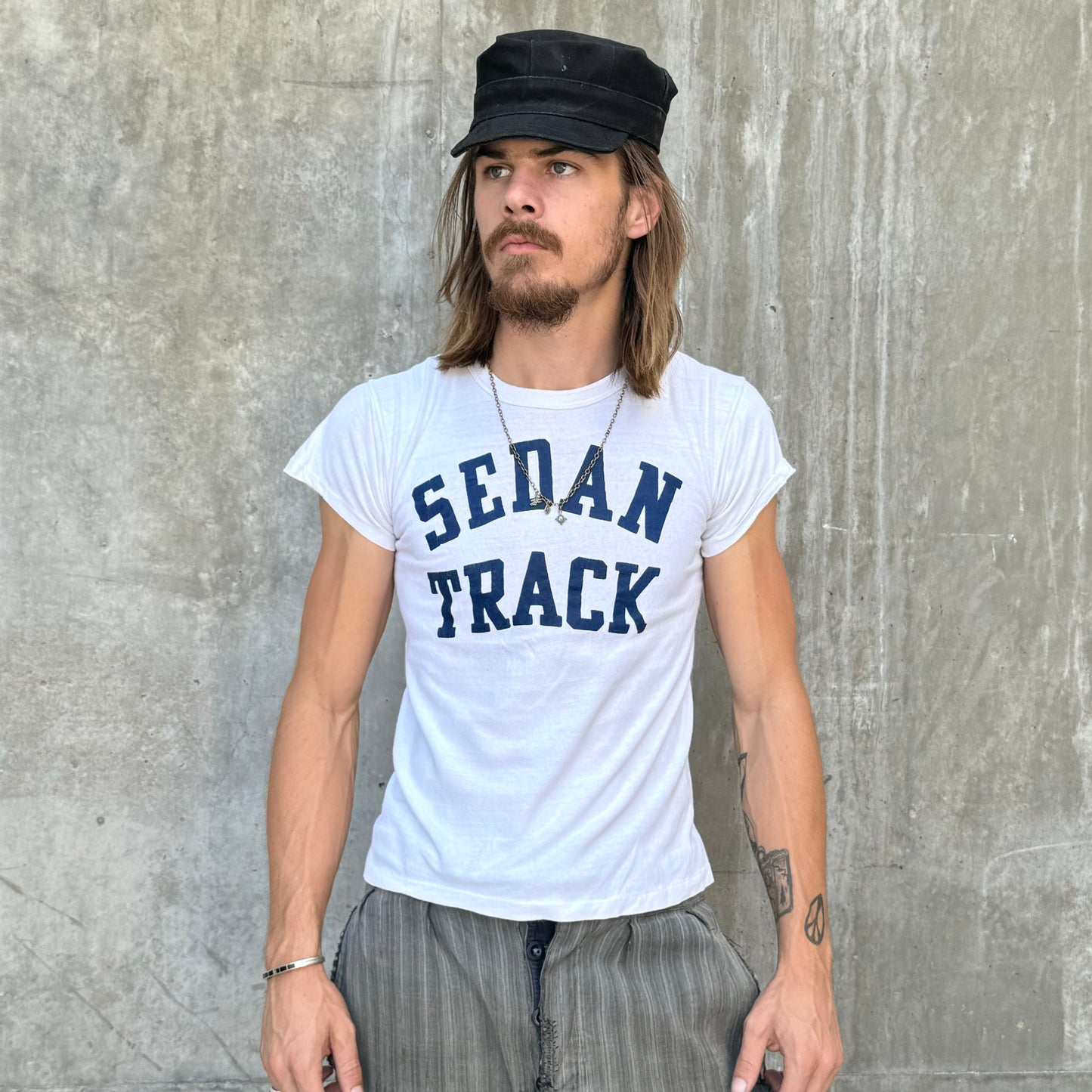 70’s Sedan Track Russell T-shirt