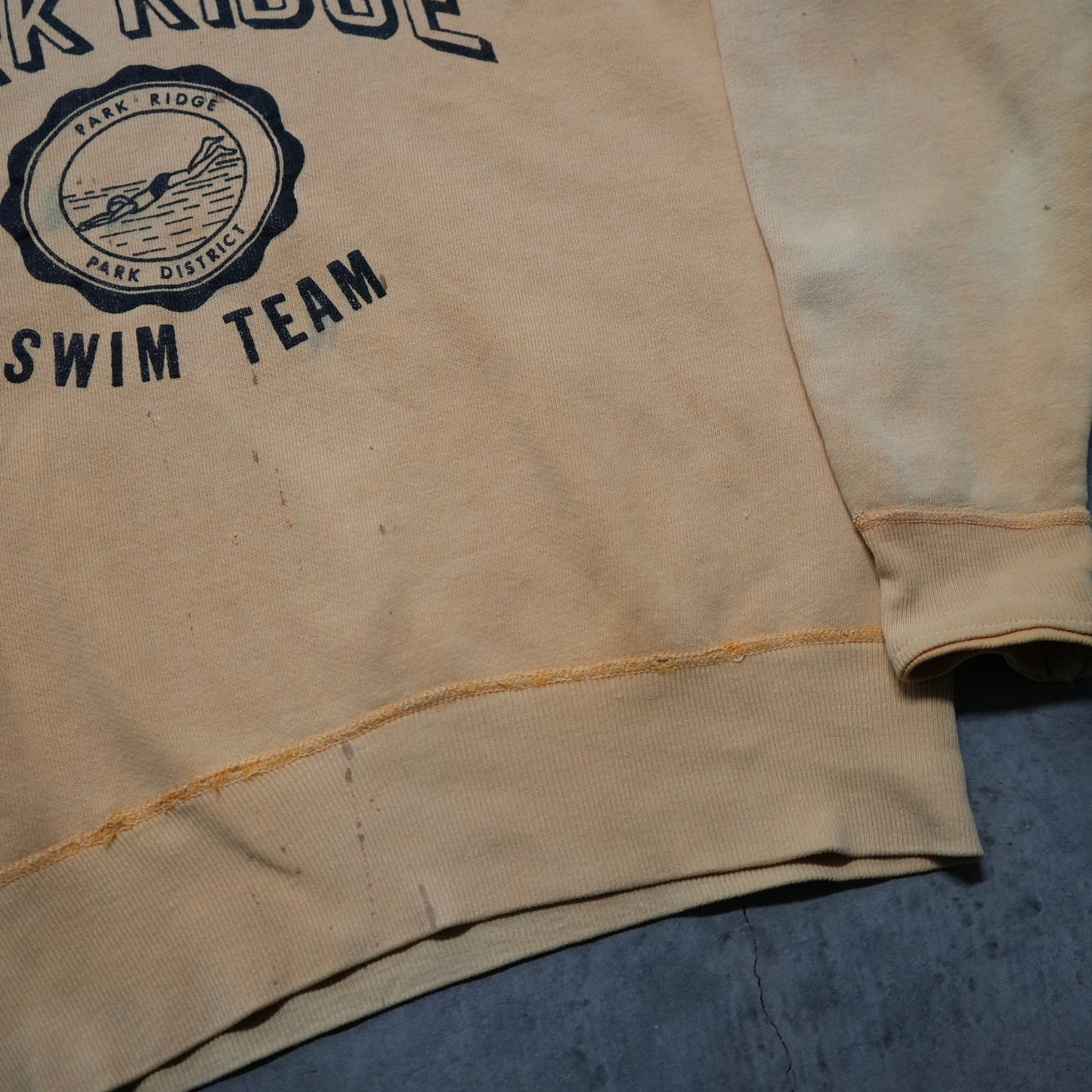 60s park ridge swim team sweat