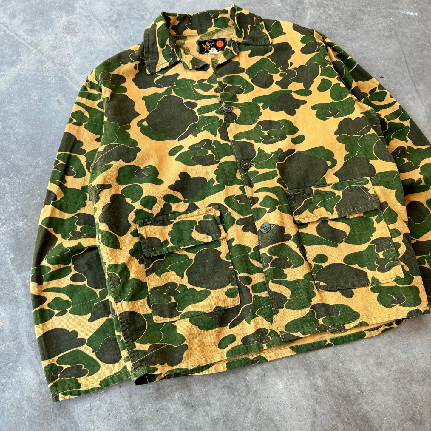 50s bullseye bill camo shirt