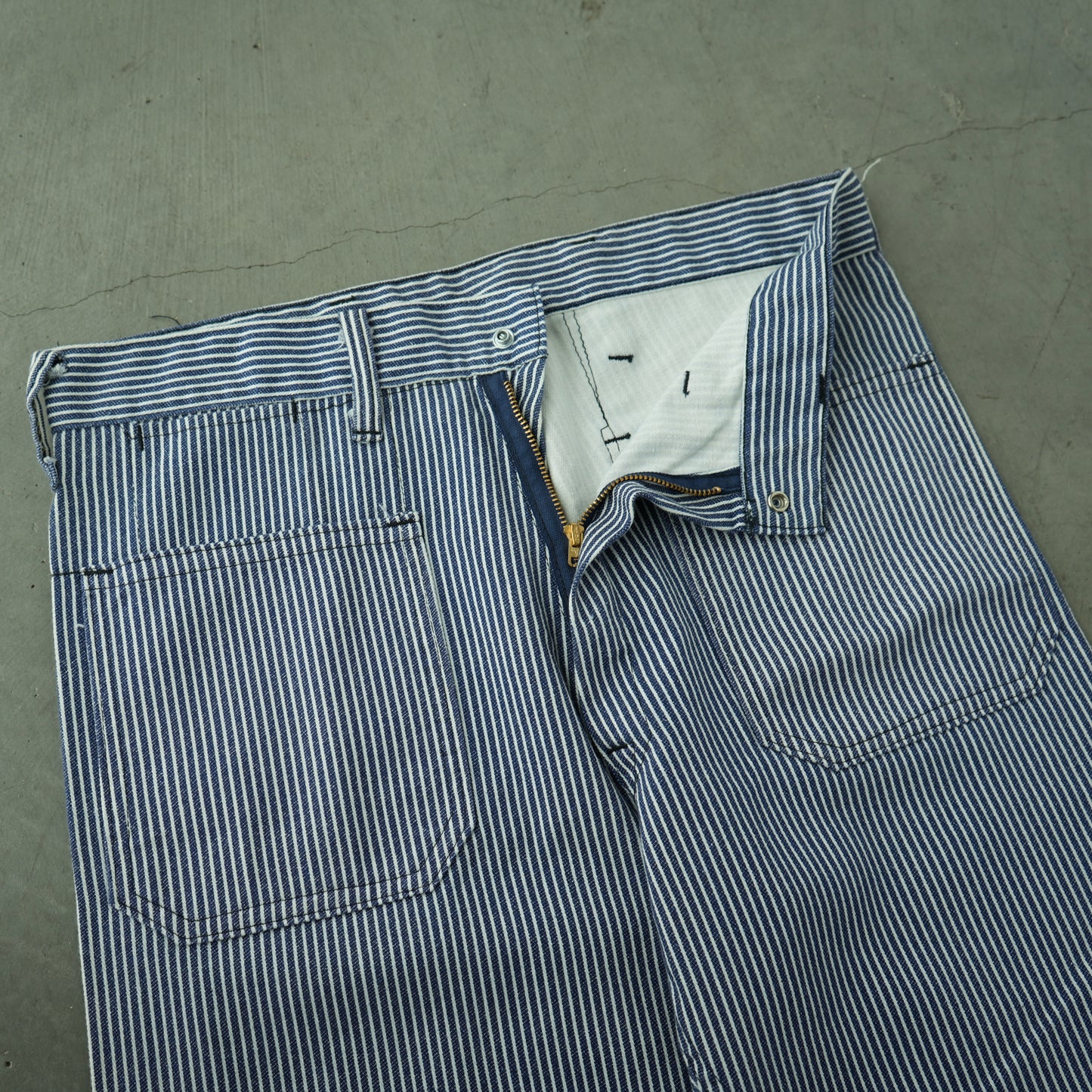 70s hickory stripe flares