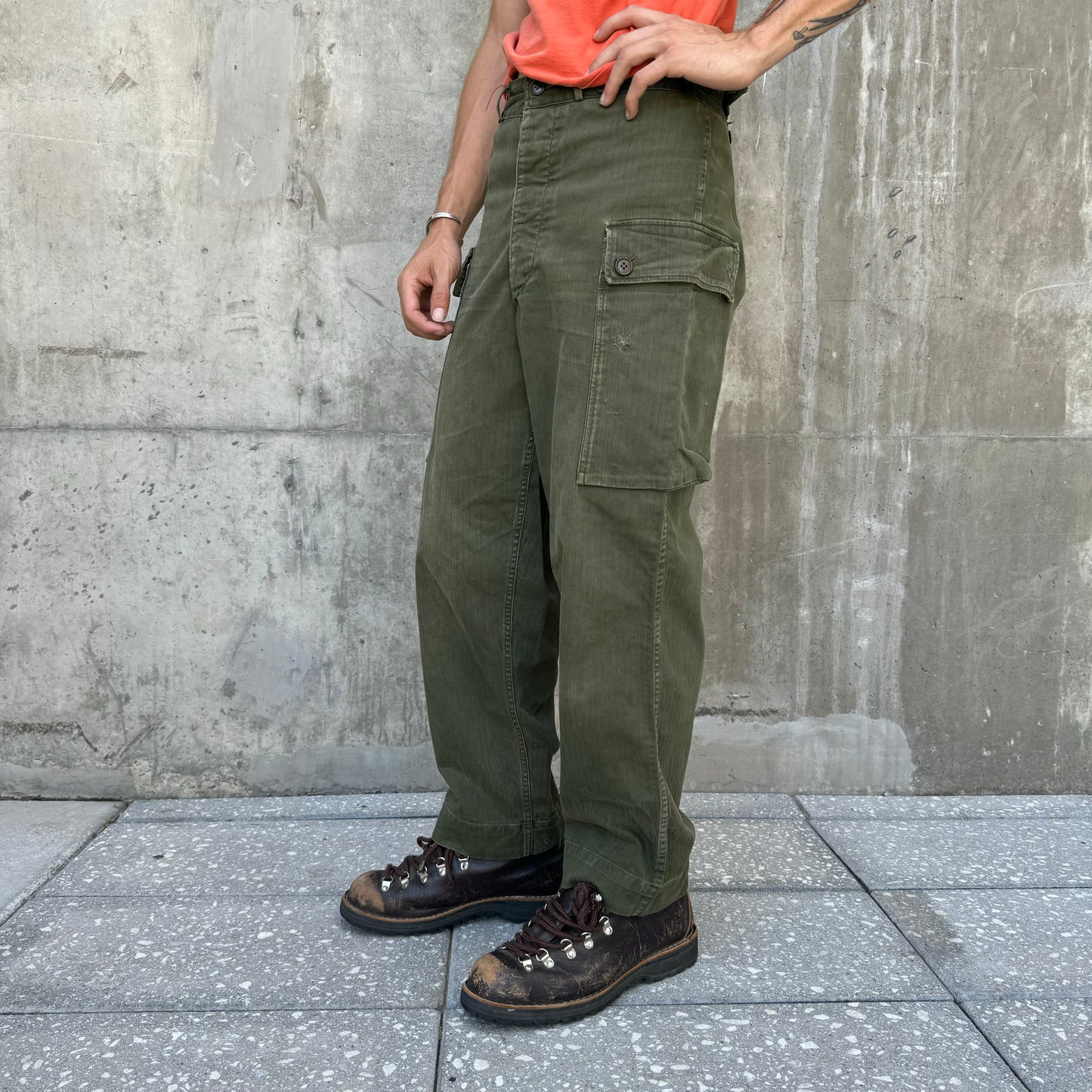 60s military cargo pants