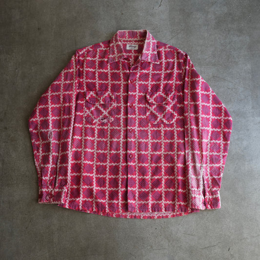 60s printed cotton flannel