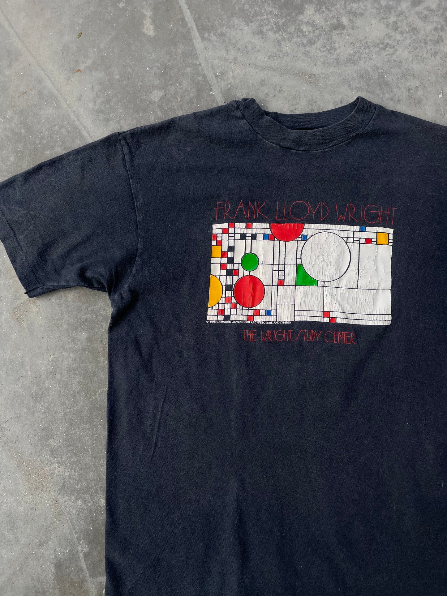 Vintage 1989 Frank Lloyd Wright Art T-shirt