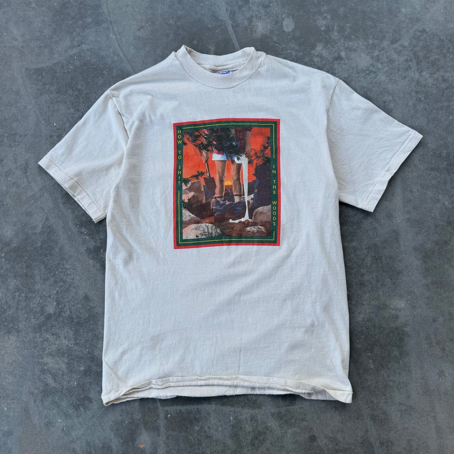 80s camping tee