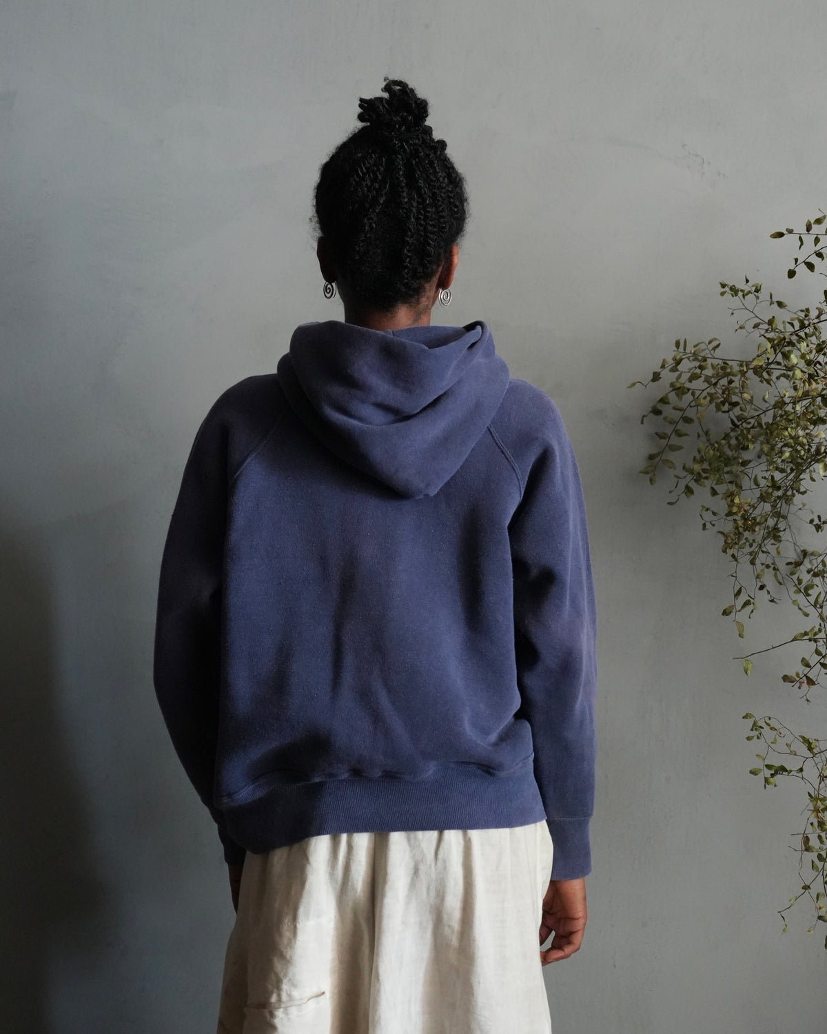 60s Faded Navy Hoodie