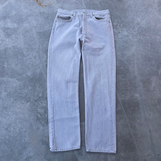 Slate Grey Levi’s 501 Denim Jeans - Made in USA