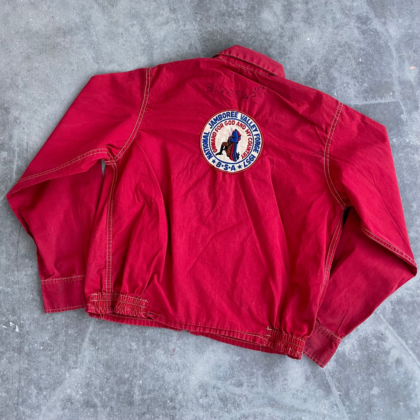 50’s Boy Scouts Zip Up Jacket