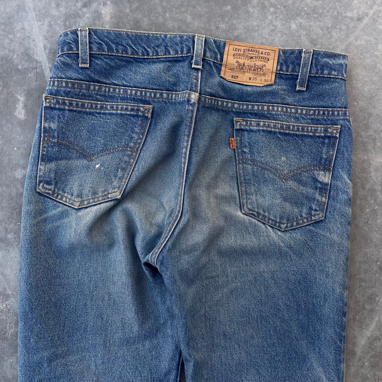 Levi’s 517 Bootcut Denim Jeans - Made in USA