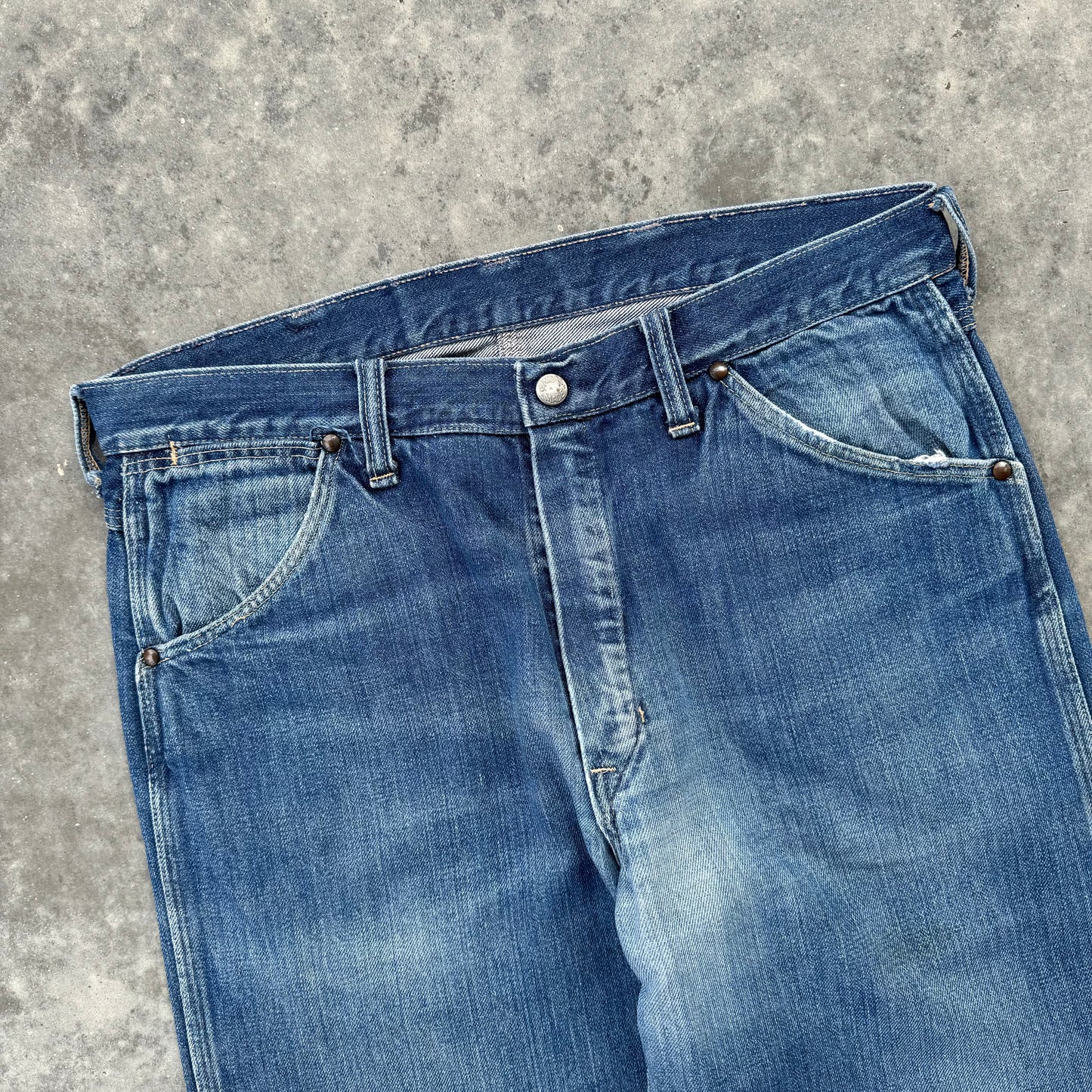 60s union made jeans