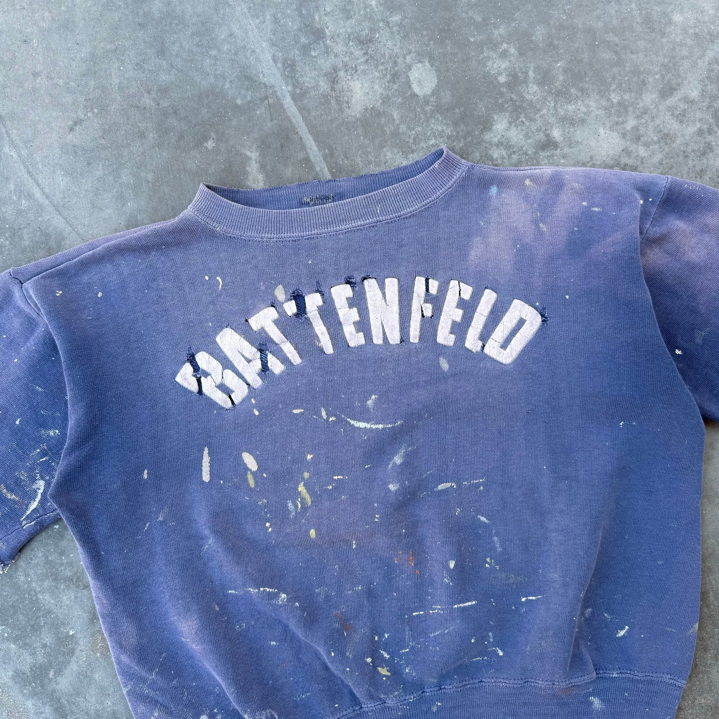 50s painted chopped sweat