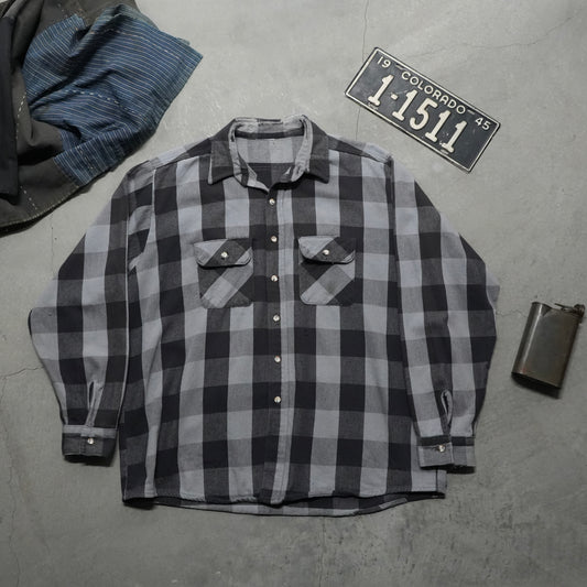 80s cotton flannel