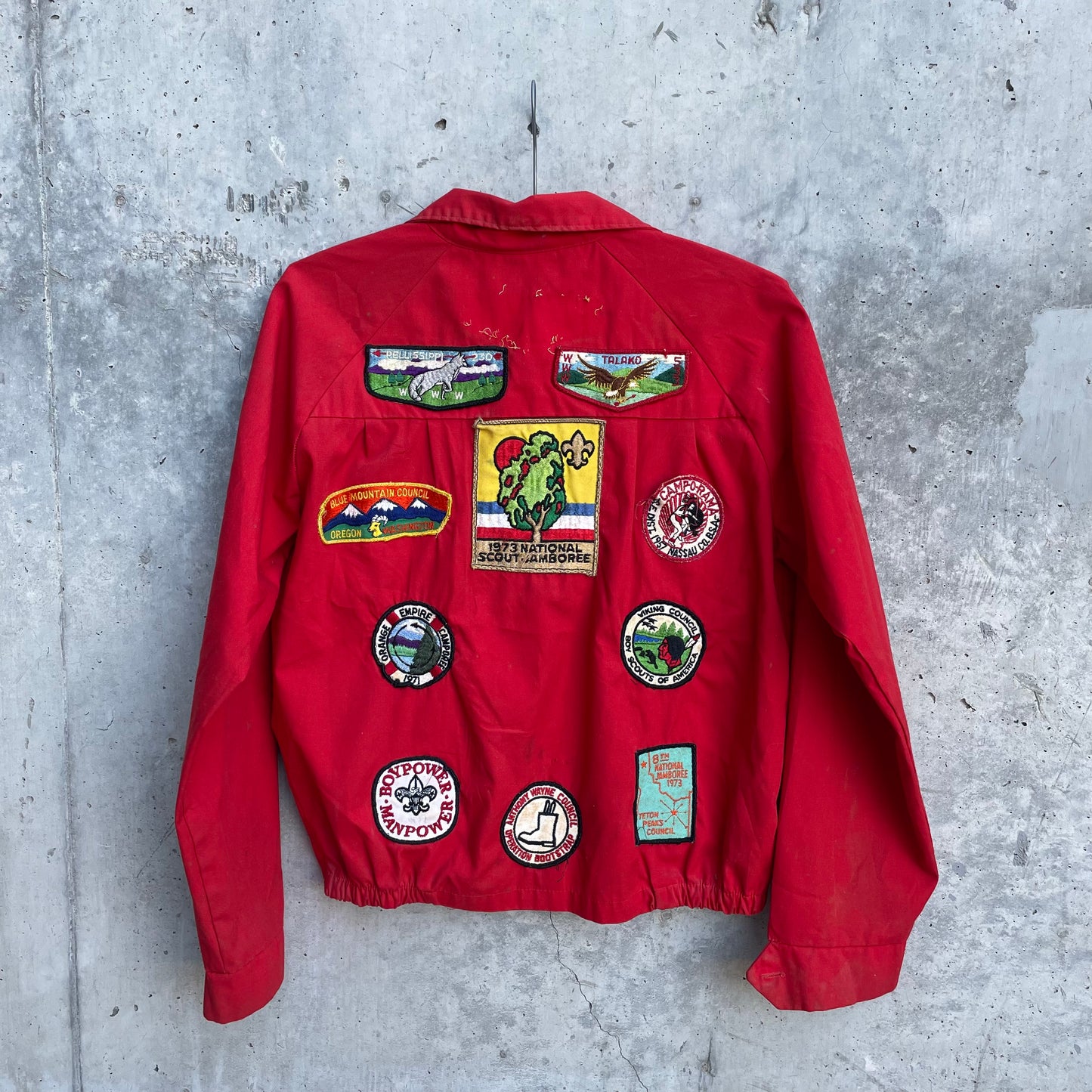 70’s Boy Scouts Patchwork Jacket