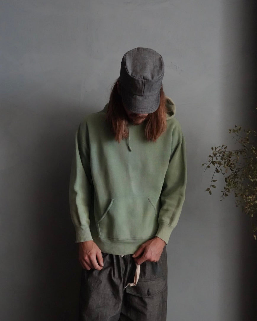 60s Faded Green Hoodie