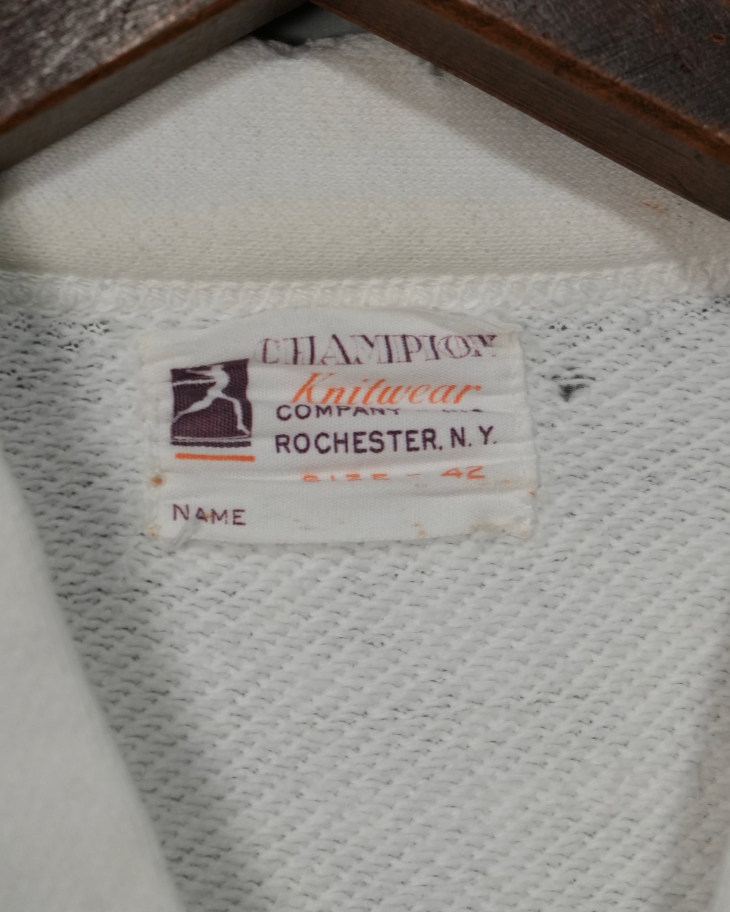 40s Champion Sweatshirt Cardigan