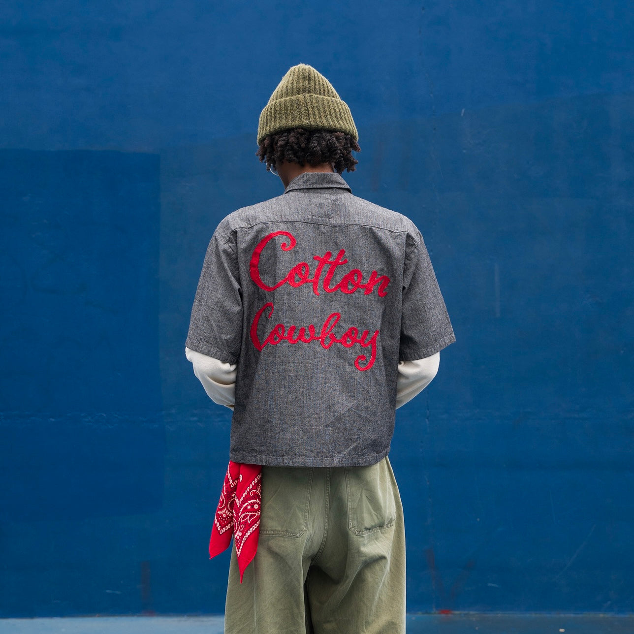 CC-S&P x Compost chainstitch work-shirt