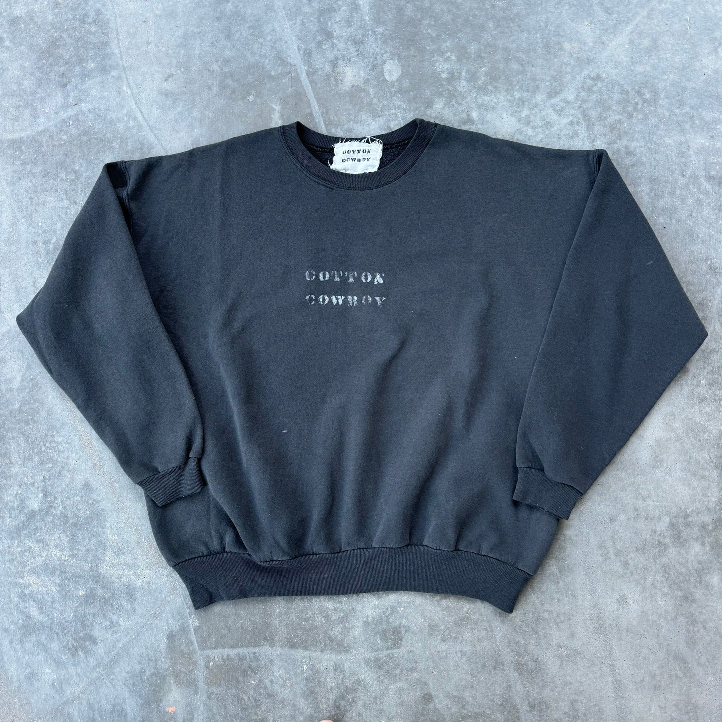 cotton cowboy crewneck