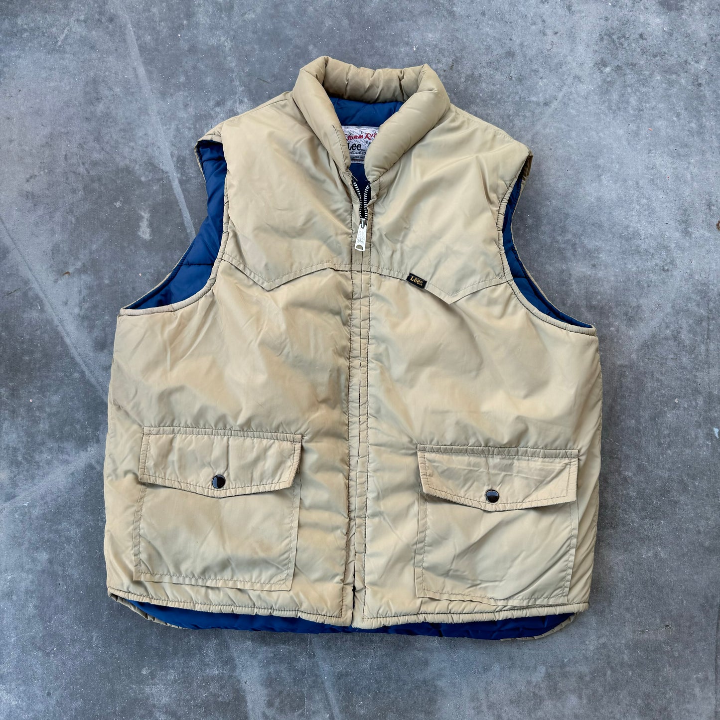 70s puffer vest