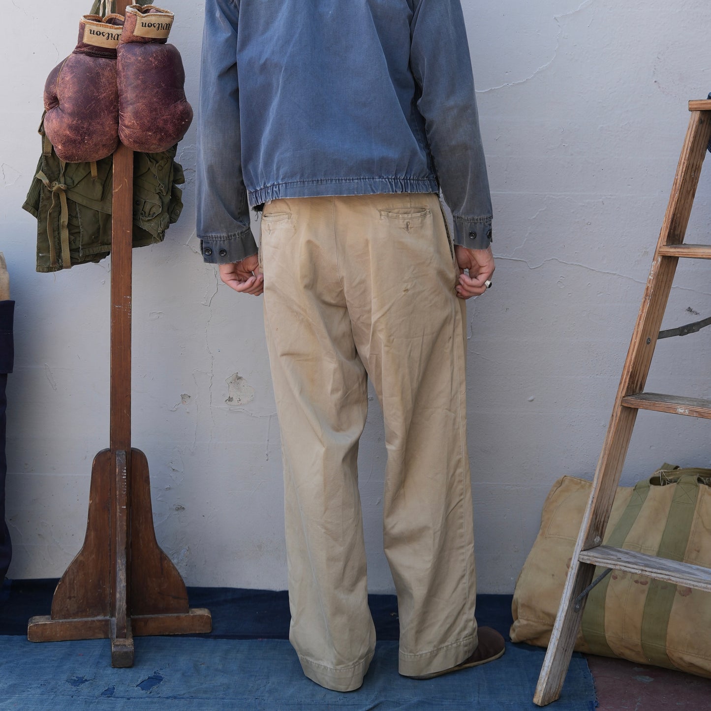 40s military chinos
