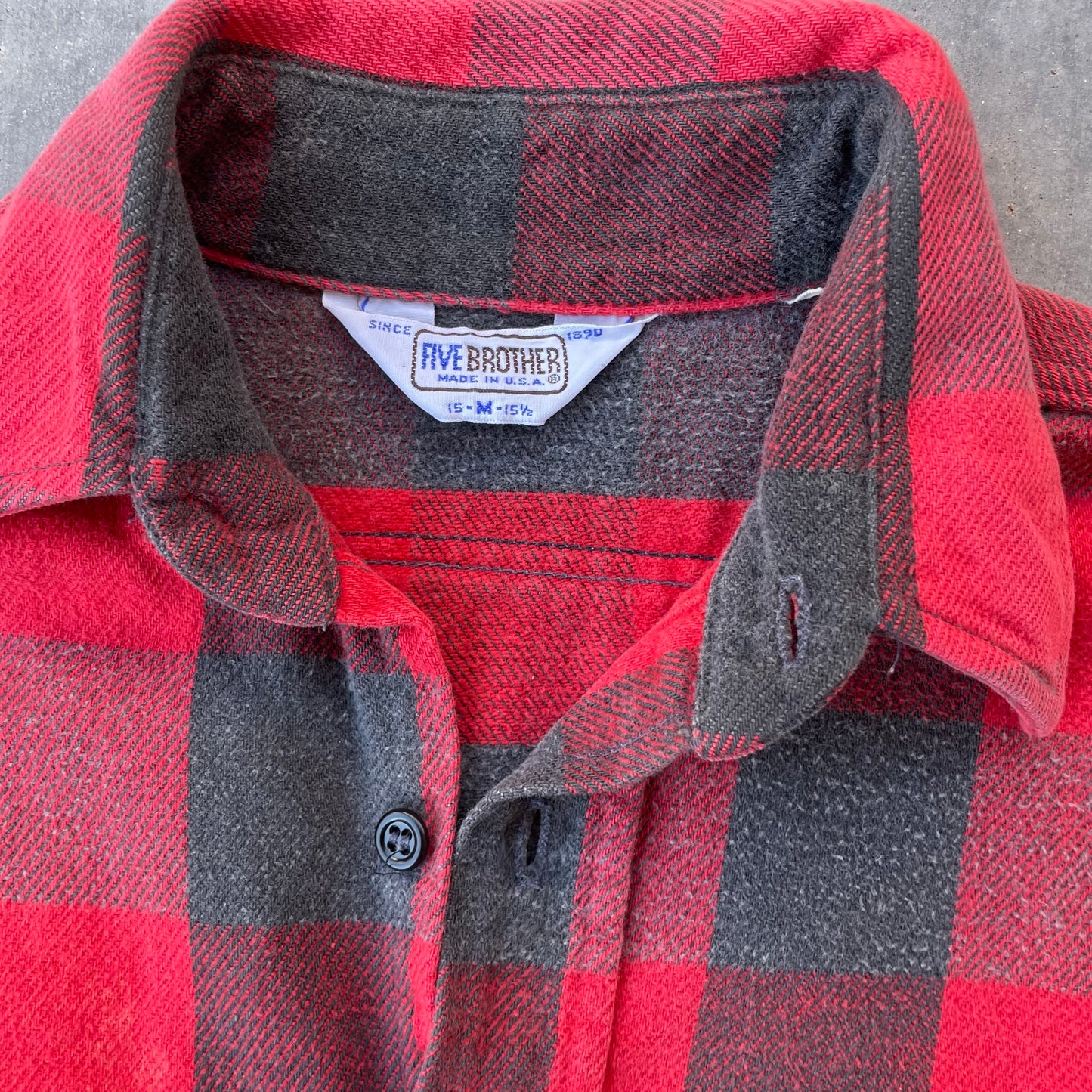 Five Brothers Buffalo Plaid Flannel