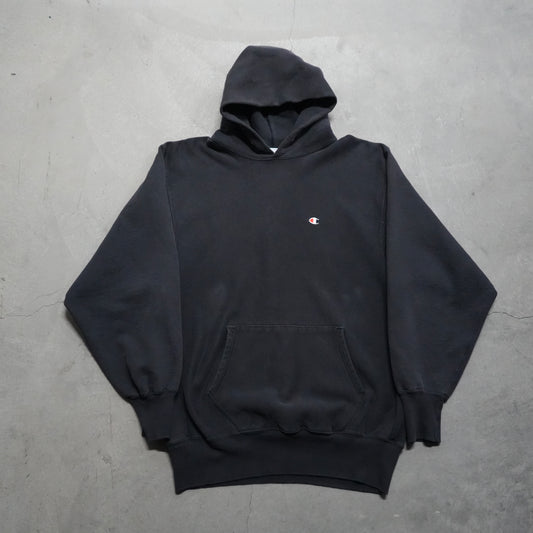 90s champion black hoodie