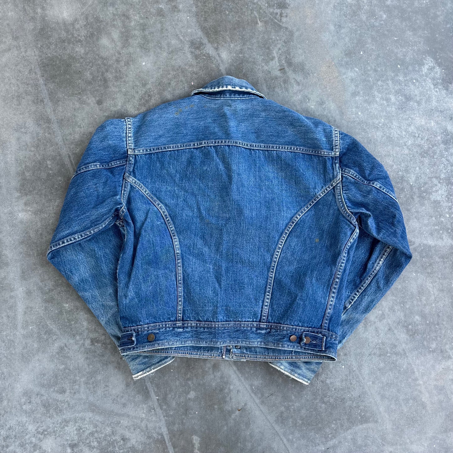 60s denim 2 pocket jacket