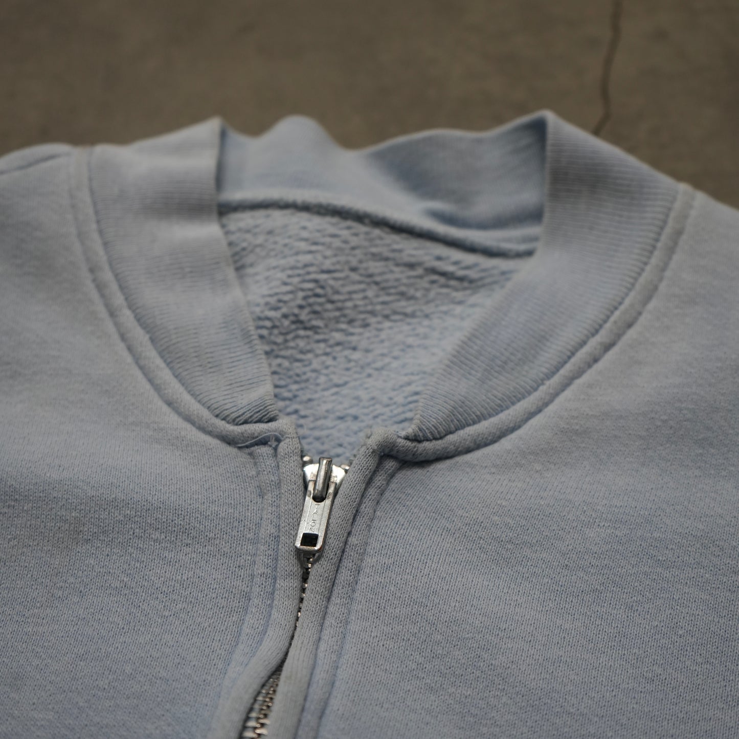 60s slip pocket zip up sweat